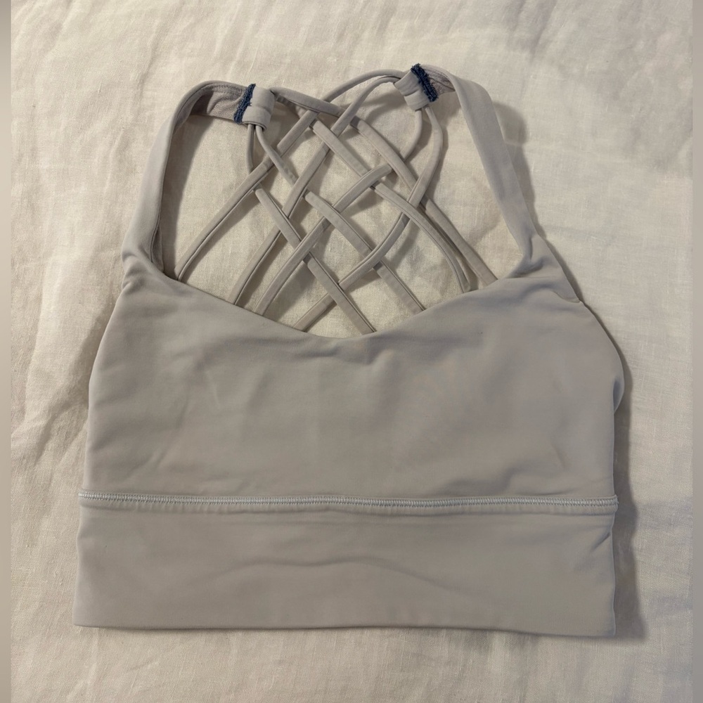 Lululemon Light Blue Free to Be Bra, 4